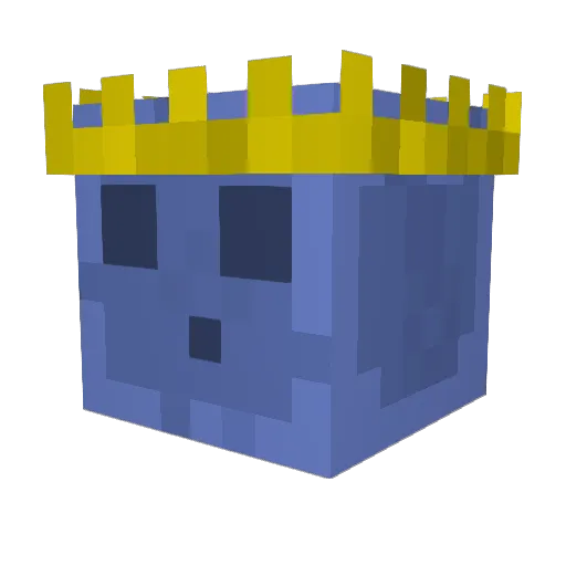 Hossing2 Minecraft avatar head, 3D render
