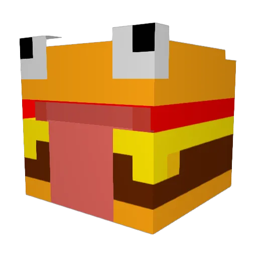 HotCheetoGirl420 Minecraft avatar head, 3D render