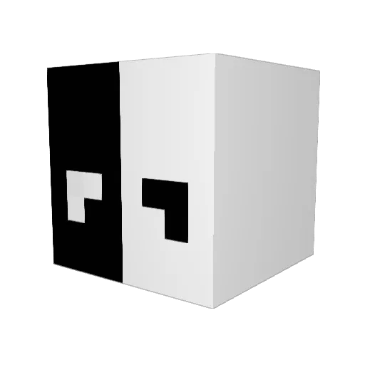 HotChippys Minecraft avatar head, 3D render