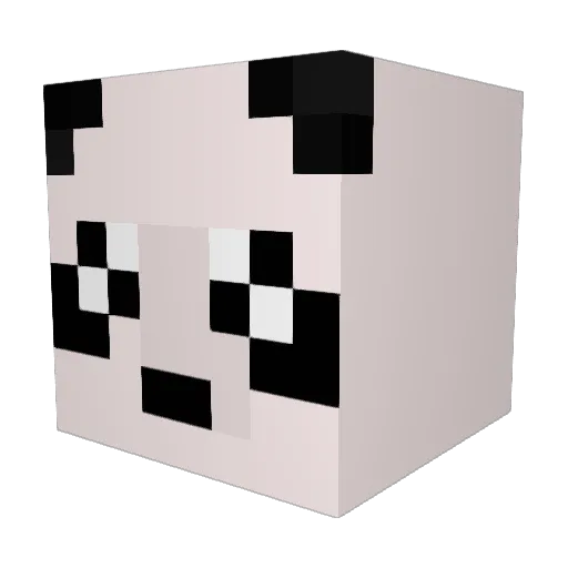 HotChocolate361 Minecraft avatar head, 3D render
