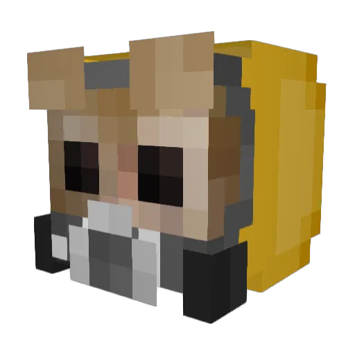 HotCocoaSmell Minecraft avatar head, 3D render