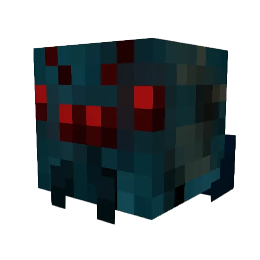 HotDogs4Life Minecraft avatar head, 3D render