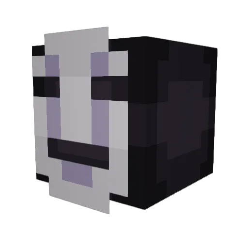 HotGorillas Minecraft avatar head, 3D render