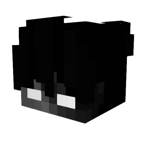 HotKiller1337 Minecraft avatar head, 3D render