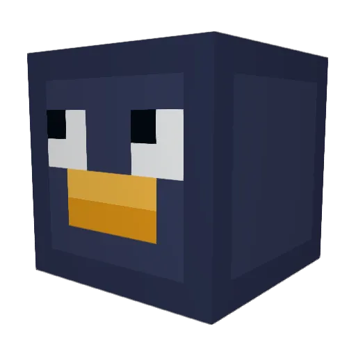 HotNerd_XD Minecraft avatar head, 3D render