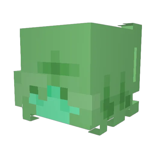 HotPocketDeluxe Minecraft avatar head, 3D render