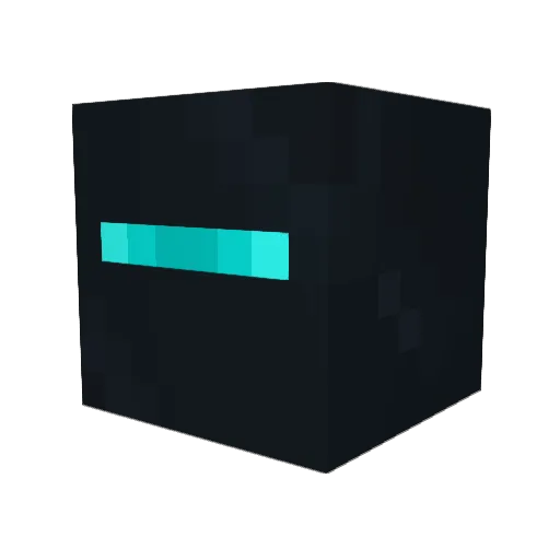 HotRefrigerator Minecraft avatar head, 3D render