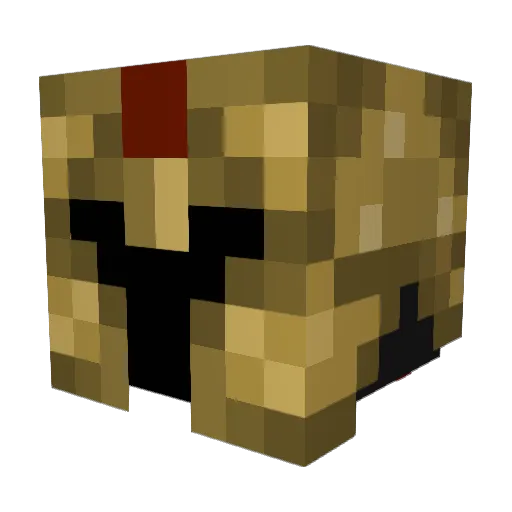 HotRod1300 Minecraft avatar head, 3D render