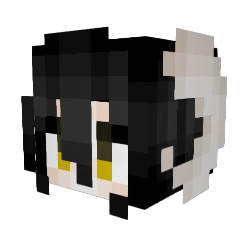 HotSingleMlLF Minecraft avatar head, 3D render