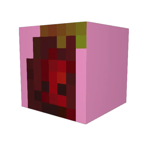 Hot_Pepper1234 Minecraft avatar head, 3D render