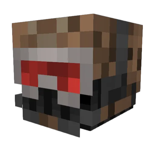 Hot_Rod_32 Minecraft avatar head, 3D render