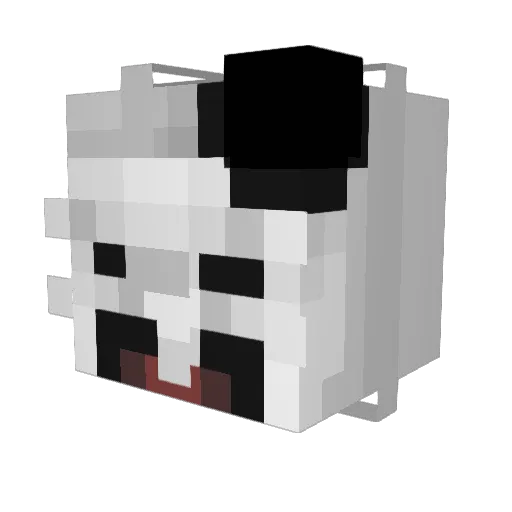 Hot_Shrek1234 Minecraft avatar head, 3D render