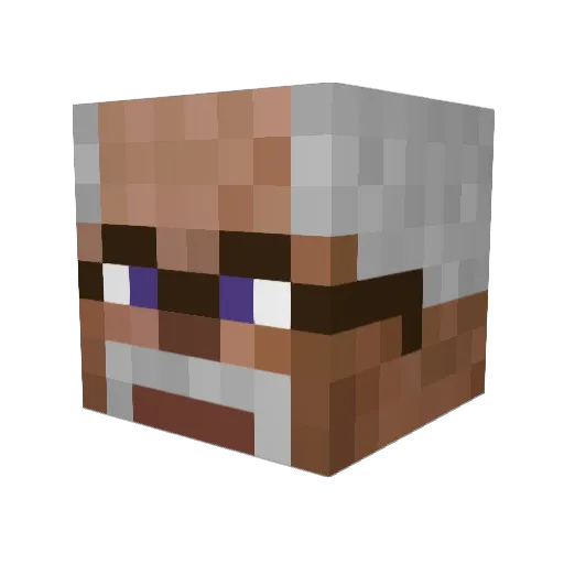 Hotcheeto2 Minecraft avatar head, 3D render