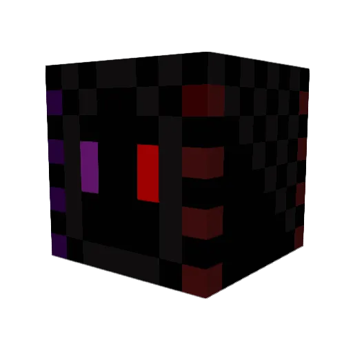 Hotchi_Witchi Minecraft avatar head, 3D render