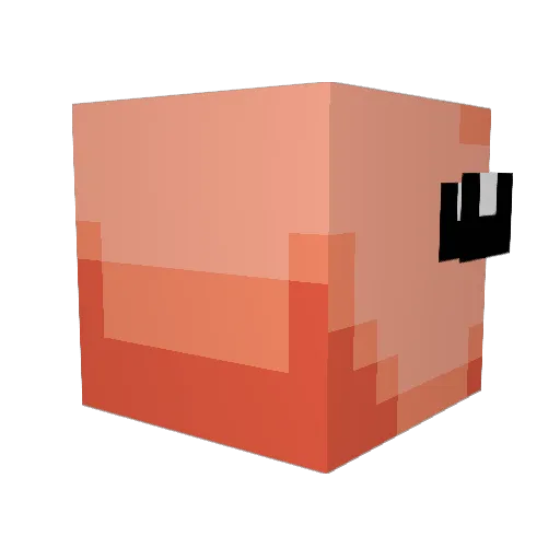 HotelMari0 Minecraft avatar head, 3D render