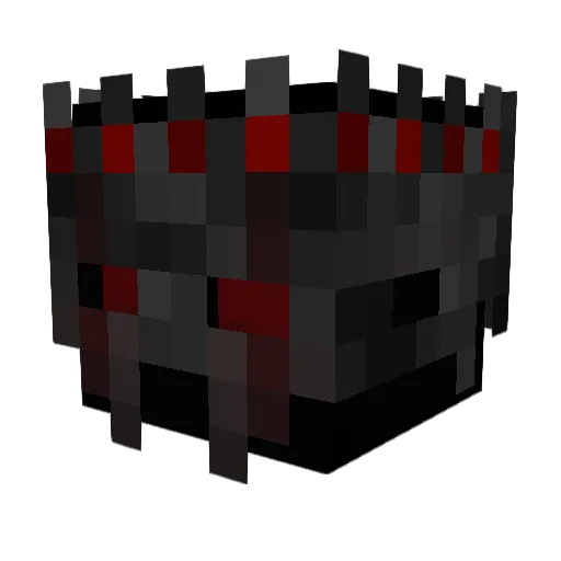 Hotshotgamer Minecraft avatar head, 3D render