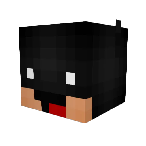 Hotstew123 Minecraft avatar head, 3D render