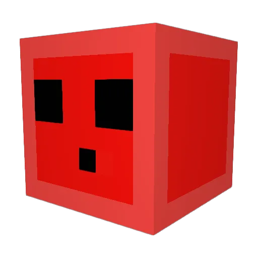 Hotyspot_27 Minecraft avatar head, 3D render