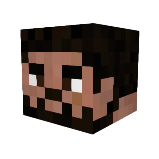 Hotzenplotz_PvP Minecraft avatar head, 3D render
