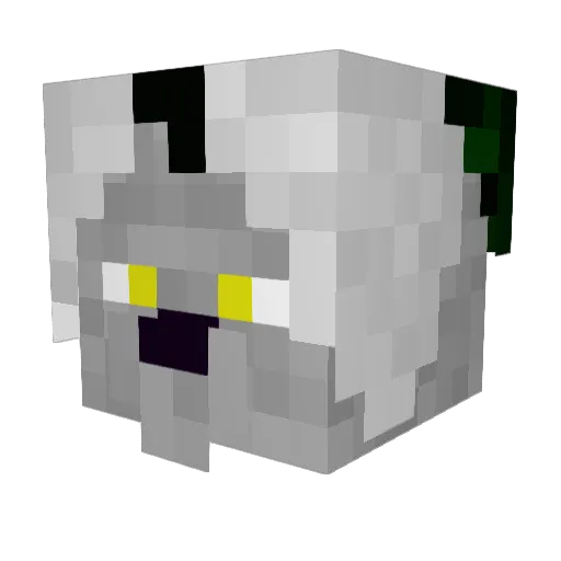 Hound_In_A_Tree Minecraft avatar head, 3D render