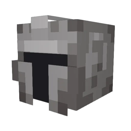 House924 Minecraft avatar head, 3D render