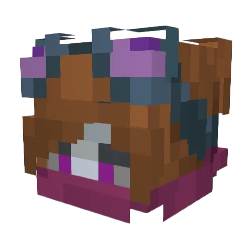 Hoverfly5000 Minecraft avatar head, 3D render