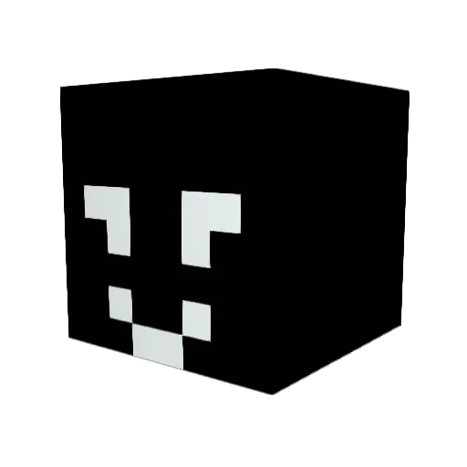 HowCps Minecraft avatar head, 3D render