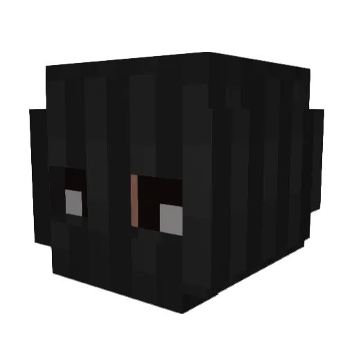 HowGetL Minecraft avatar head, 3D render