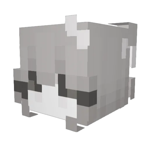 HowToPhoenix Minecraft avatar head, 3D render