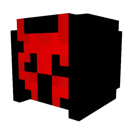 HowTuffAreYa Minecraft avatar head, 3D render