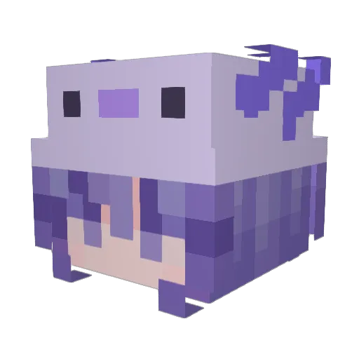 HowardLittles Minecraft avatar head, 3D render