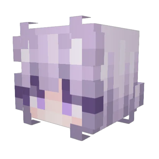 HowardYulin Minecraft avatar head, 3D render
