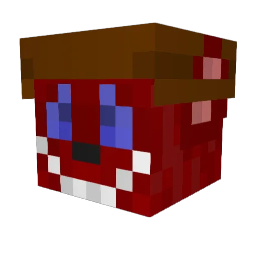 HowlPhilinish Minecraft avatar head, 3D render