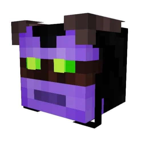 HowlerOne Minecraft avatar head, 3D render