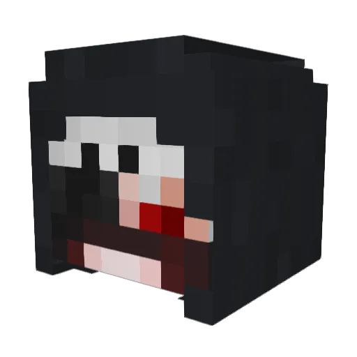 HowlgeassL Minecraft avatar head, 3D render
