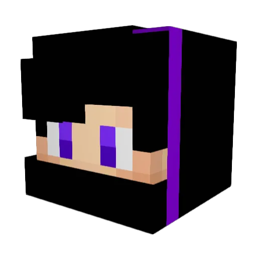 Howlz_ Minecraft avatar head, 3D render