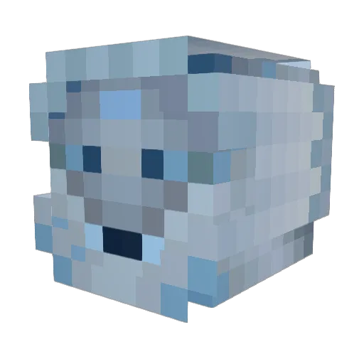 Hoyt53 Minecraft avatar head, 3D render