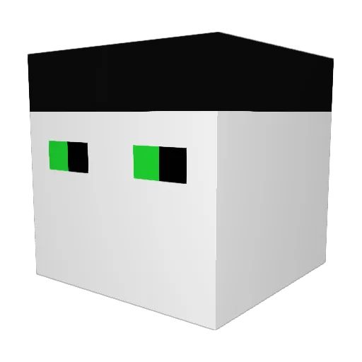 HrKevinthal Minecraft avatar head, 3D render