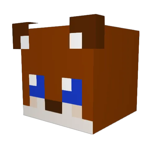 HrTobi Minecraft avatar head, 3D render