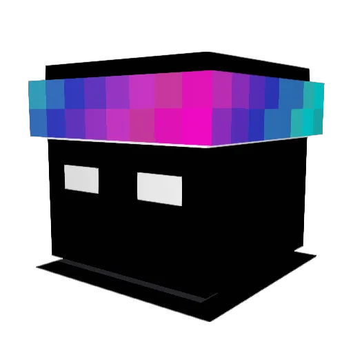 Hranolka449 Minecraft avatar head, 3D render