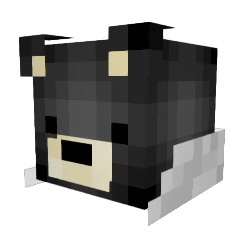 Hrothgar50 Minecraft avatar head, 3D render