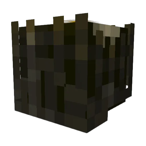 Hrpxl Minecraft avatar head, 3D render