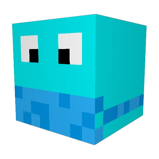 Hrr5th Minecraft avatar head, 3D render