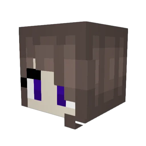 Hswinchester Minecraft avatar head, 3D render