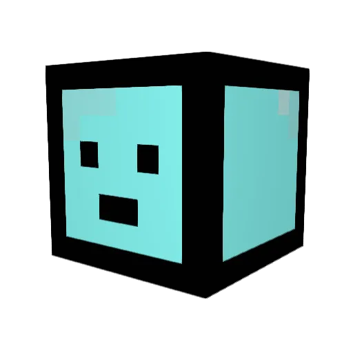 Huangye_03 Minecraft avatar head, 3D render