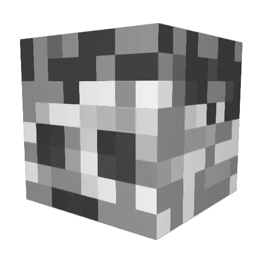 Hubaba_ Minecraft avatar head, 3D render