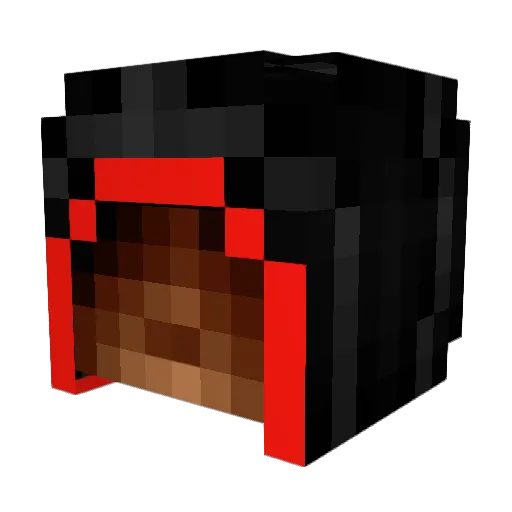 Hubblydoobywhac Minecraft avatar head, 3D render