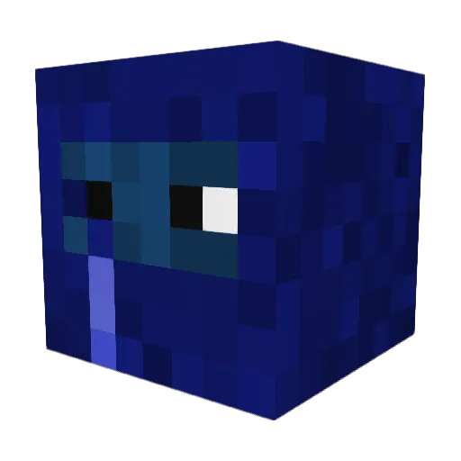 Huberto187 Minecraft avatar head, 3D render