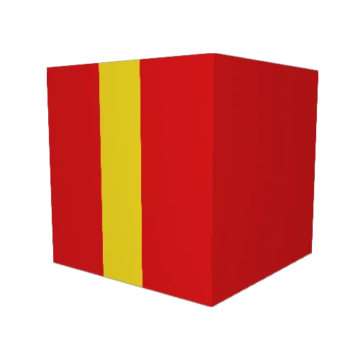 HuddyBuddy908 Minecraft avatar head, 3D render