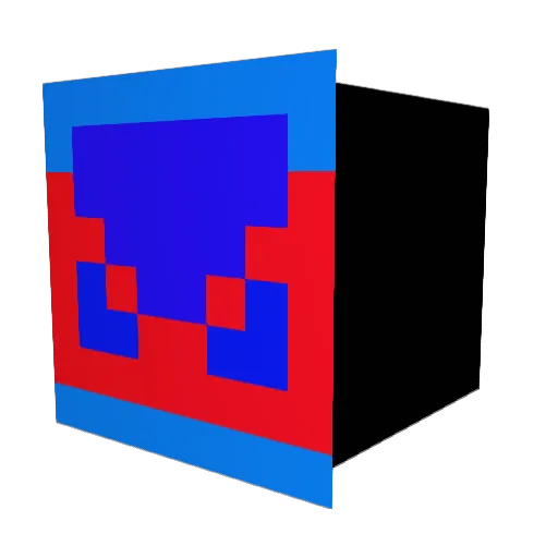 Hudsoy Minecraft avatar head, 3D render